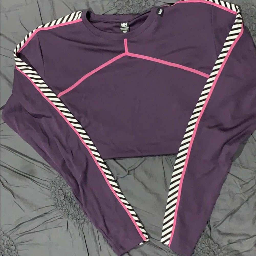 Helly Hansen Purple Long Sleeve Shirt